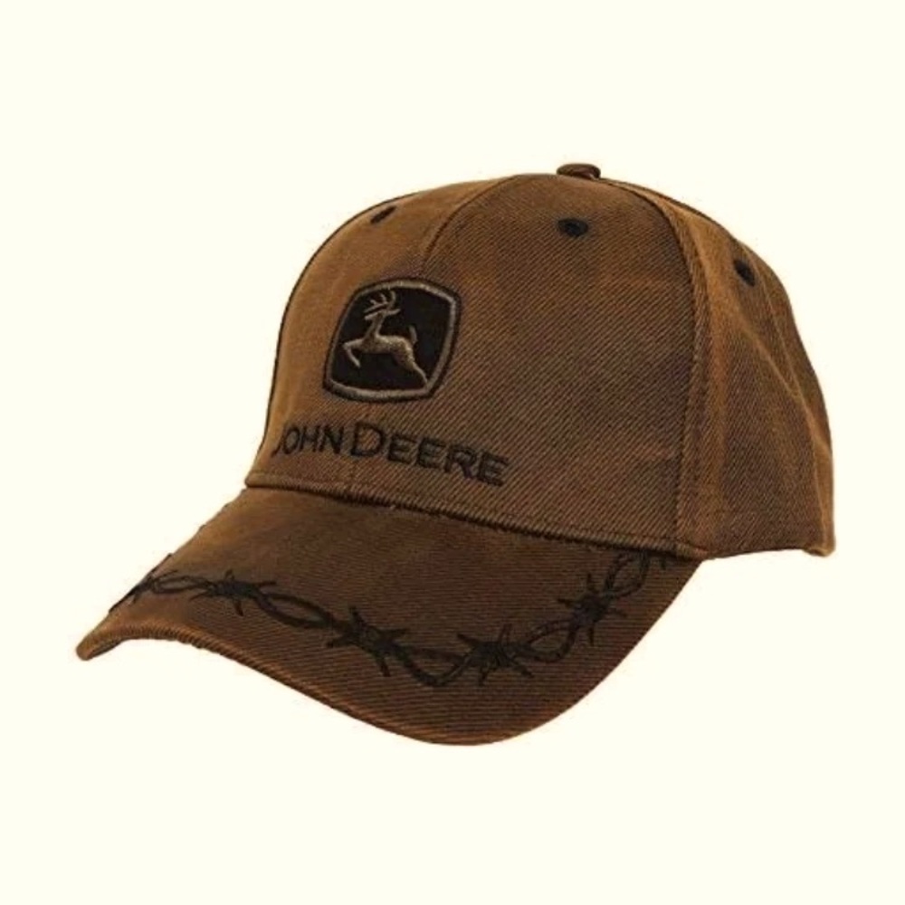TODDLER John Deere Oilskin Cap~NWOT
